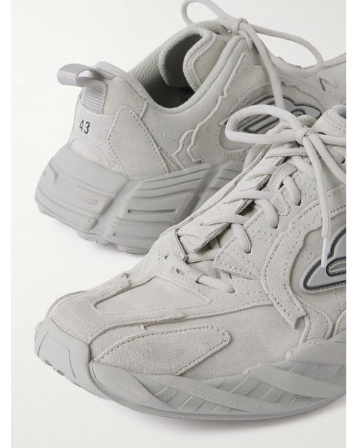 Balenciaga Gray Monday Shoe for men