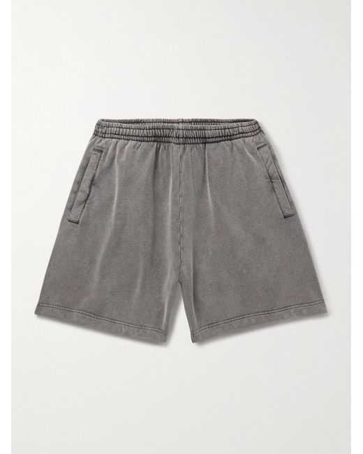 Shorts A Gamba Dritta di Acne in Gray da Uomo