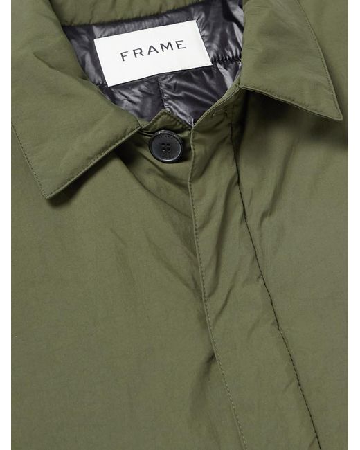 FRAME Green Padded Shell Jacket for men