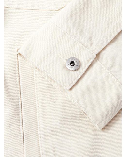 Bottega Veneta Natural Stone-washed Denim Jacket for men
