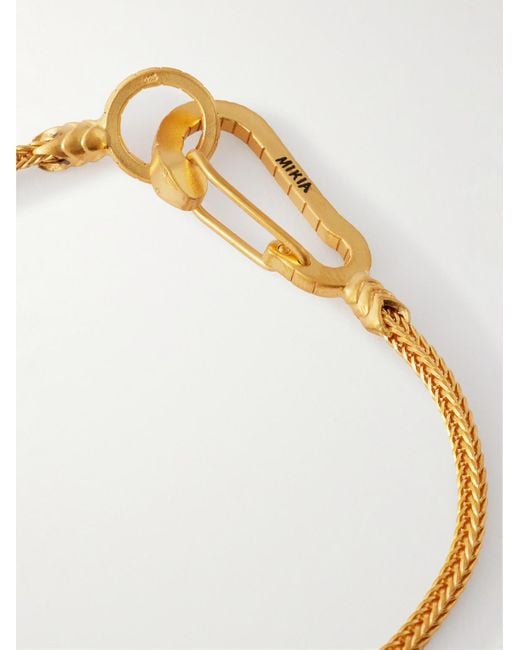 Bracciale Con Finitura di Mikia in Natural da Uomo