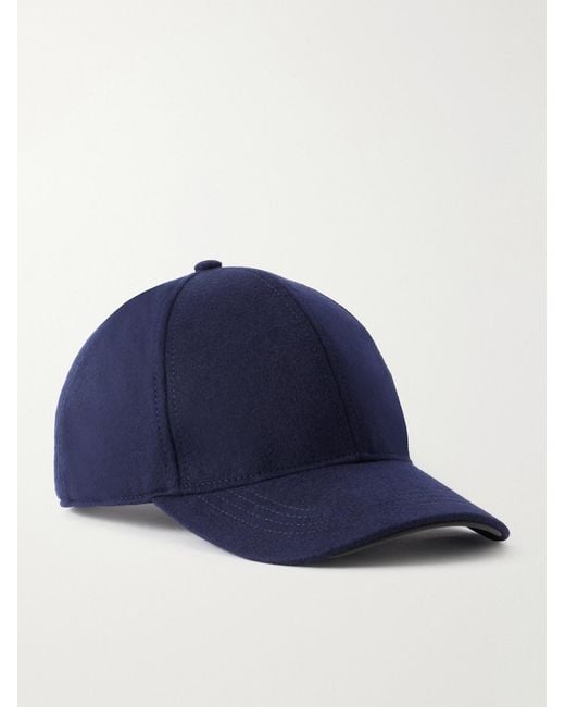Sease Blue 3.0 Cashmere Baseball Cap for men
