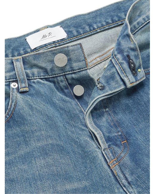 MR P. Slim fit Selvedge Denim Jeans in Blue for Men Lyst Australia