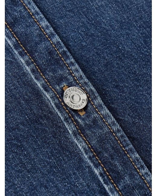 Givenchy Blue Denim Overshirt for men