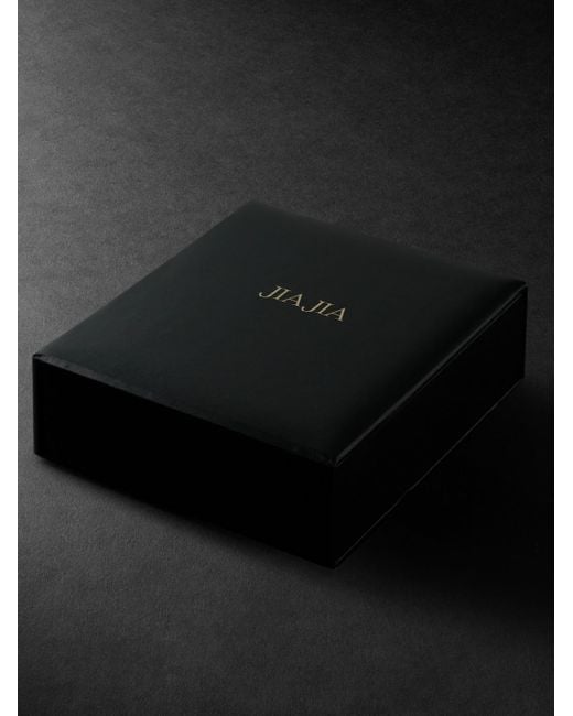 JIA JIA Green Jumbo 14-karat Gold Opal Beaded Bracelet for men