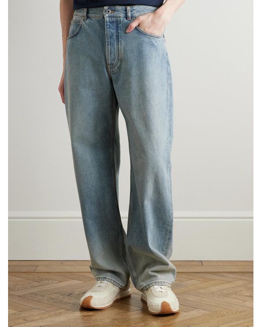 Loewe Blue Straight-Leg Jeans for men