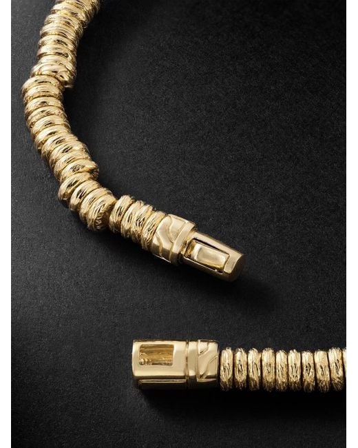 John Hardy Black Heishi 14-Karat Bracelet for men