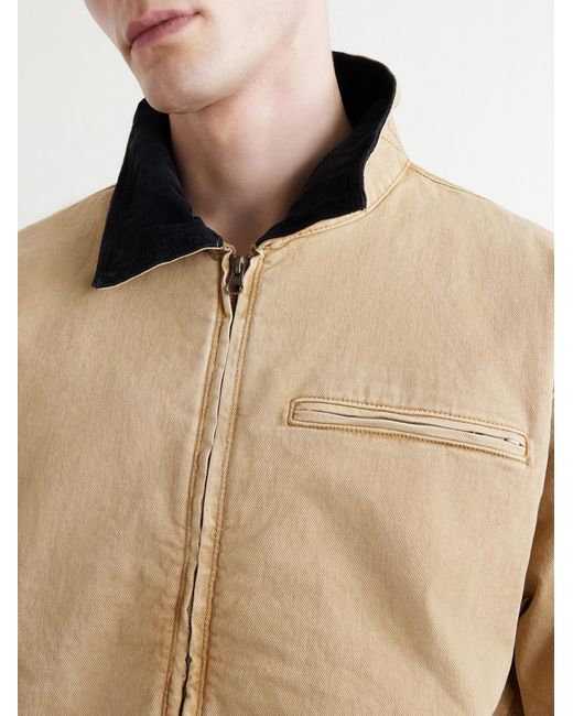 Corridor NYC Natural Utility Cotton-Blend Twill Jacket for men