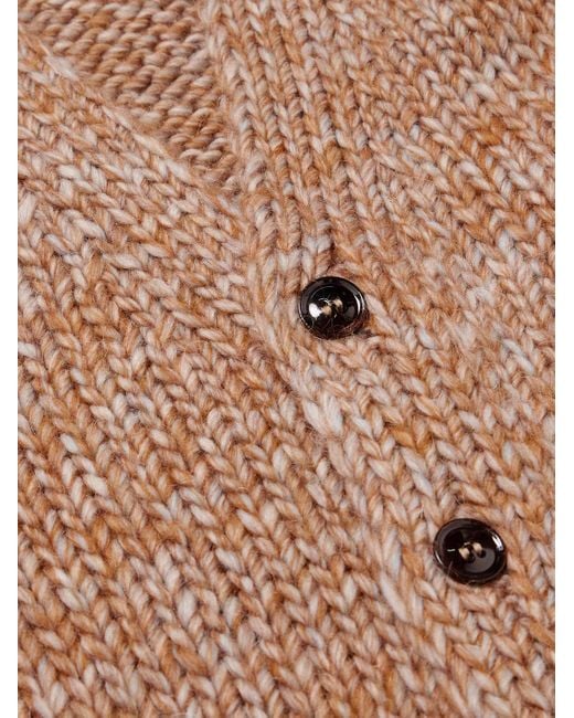 NN07 Natural Osky 60008 Wool-Blend Cardigan for men