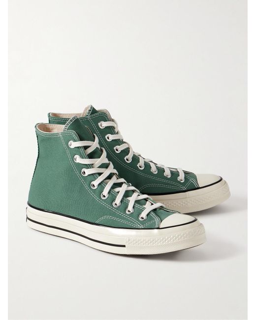 Converse Chuck 70 High-Top-Sneakers aus Canvas in Green für Herren