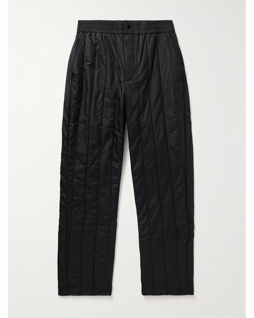 Canada Goose Blue Carlyle Logo-Appliquéd Quilted Padded Shell Trousers for men