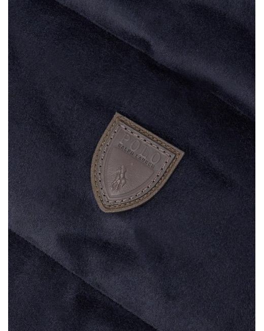 Piumino Trapuntato di Polo Ralph Lauren in Blue da Uomo