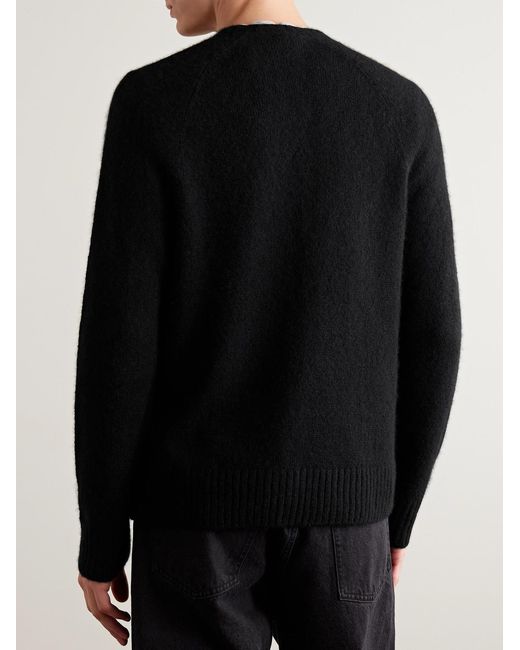James Perse Black Cashmere Sweater for men