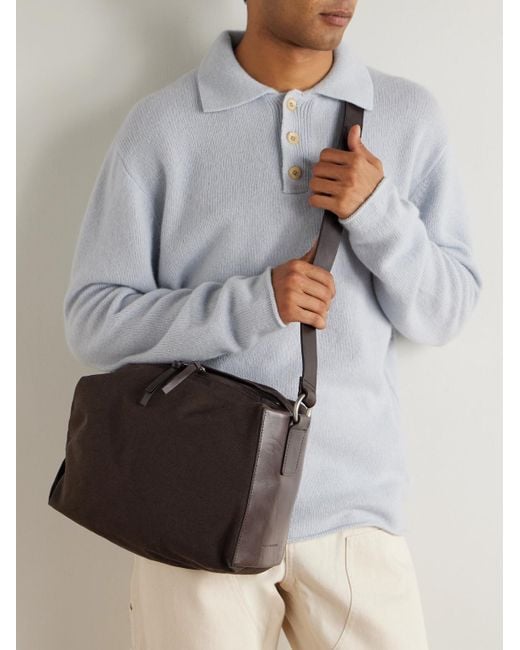 Borsa A Tracolla di Dries Van Noten in Brown da Uomo