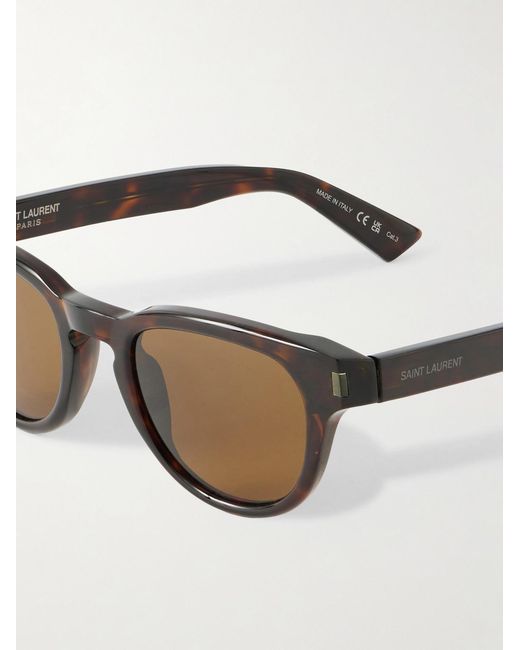 Saint Laurent Multicolor Rounded-frame Acetate Sunglasses for men