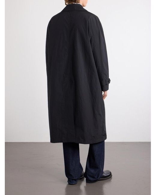 mfpen Black Venture Woven Coat for men