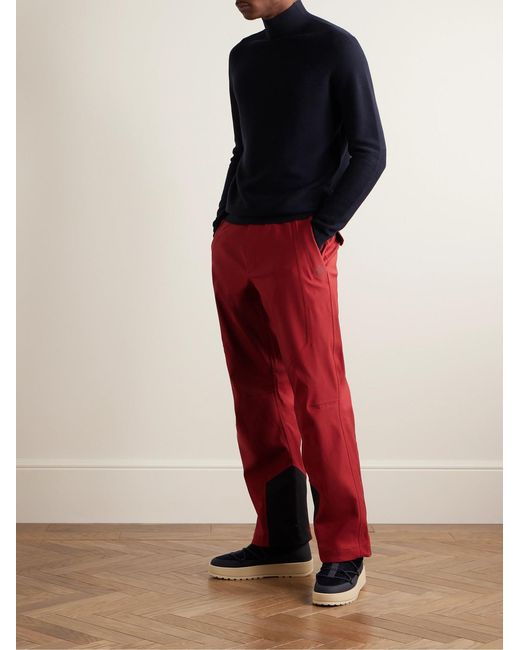 Loro Piana Blue Lupetto Slim-fit Ribbed Wish® Virgin Wool-blend Rollneck Ski Base Layer for men