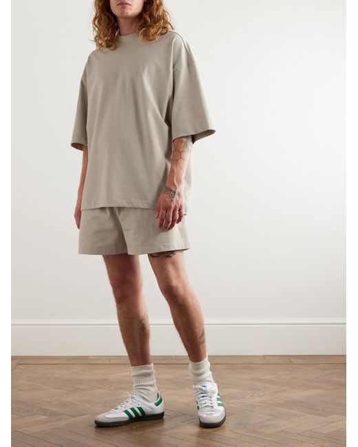 Fear Of God White Logo-appliquéd Cotton-jersey Pyjama T-shirt for men