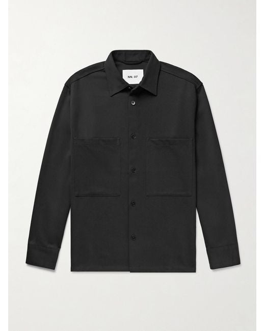 Overshirt di NN07 in Black da Uomo