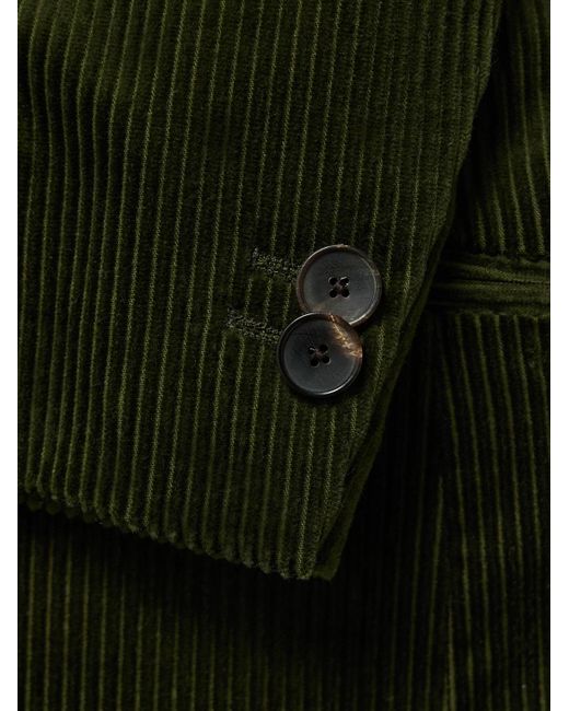 Mr P. Green Slim-Fit Double-Breasted Cotton And Cashmere-Blend Corduroy Tuxedo Jacket for men