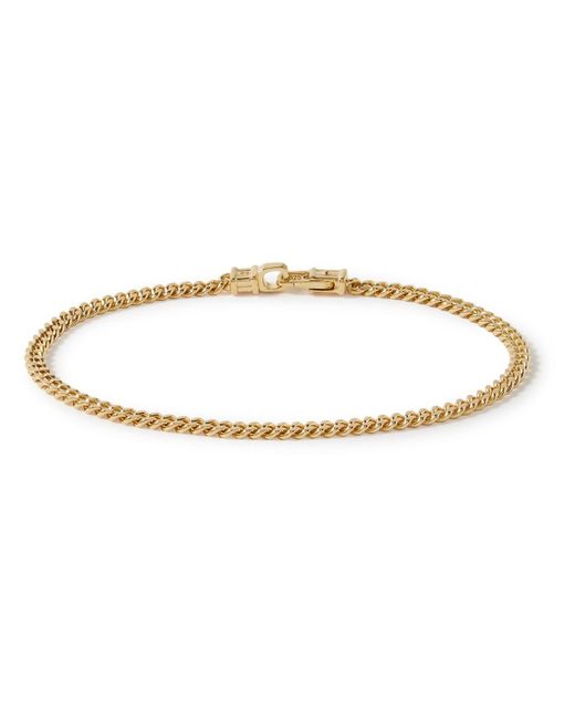 Tom Wood White Gold-plated Chain Bracelet for men