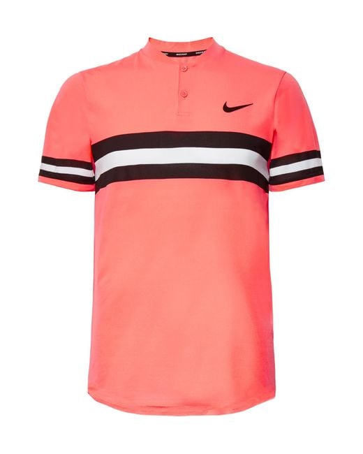 Nike Synthetic Nikecourt Advantage Dri-fit Tennis Polo Shirt in Pink for  Men | Lyst Canada