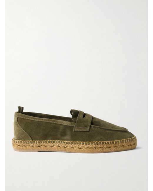Espadrillas di Castaner in Green da Uomo