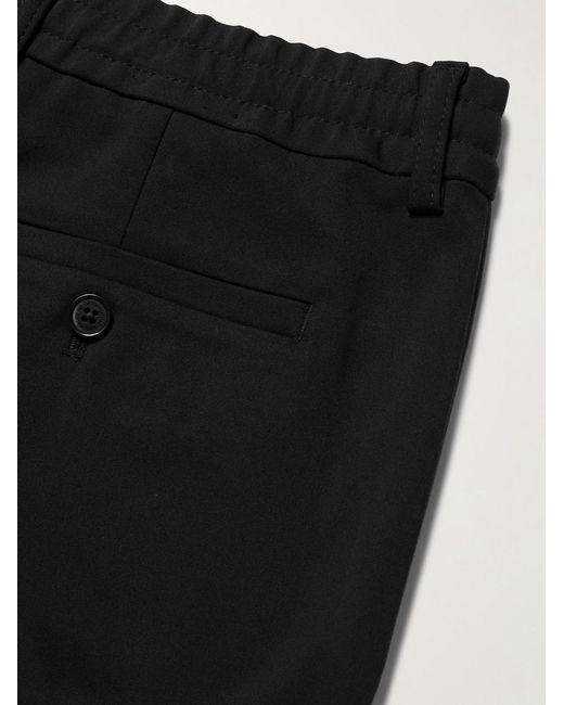 NN07 Black Billie 1733 Tapered Stretch Cotton-Blend Trousers for men