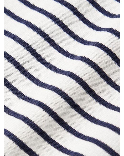Aspesi Gray Striped Cotton for men