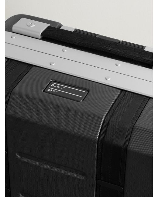 Db Journey Black Ramverk Pro Polycarbonate And Aluminium Carry-on Suitcase for men