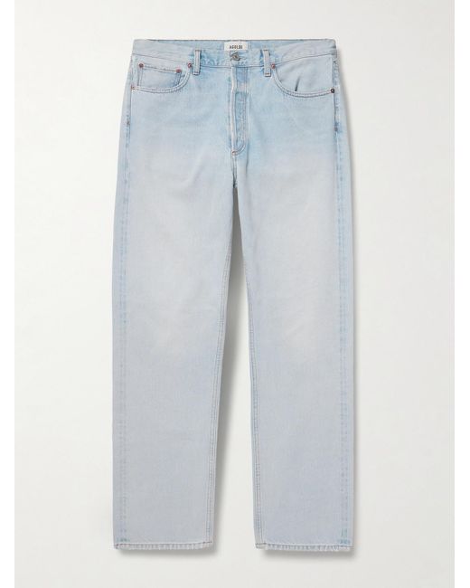 Agolde Blue 90's Straight-Leg Jeans for men