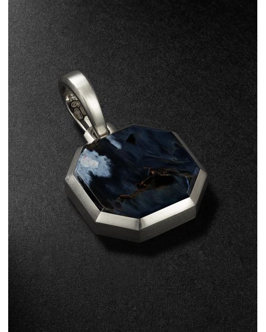 Sterling Pietersite Pendant di David Yurman in Black da Uomo
