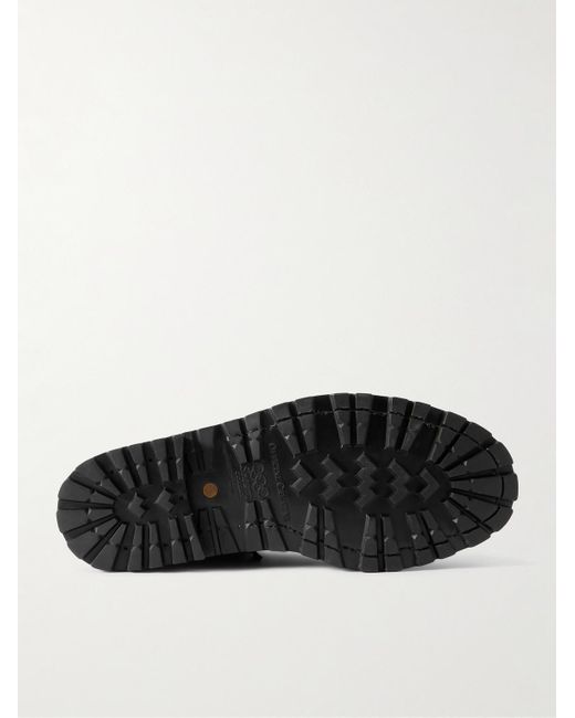 Officine Creative Black Suede Boots for men