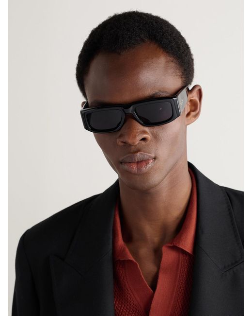 Occhiali Da Sole di Jacques Marie Mage in Black da Uomo