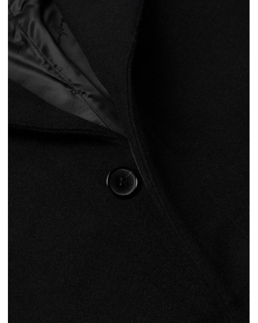 Second Layer Throwing Fits Mantel aus einer Wollmischung in Black für Herren