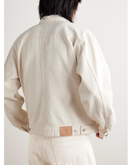 LE17SEPTEMBRE Natural Denim Jacket for men