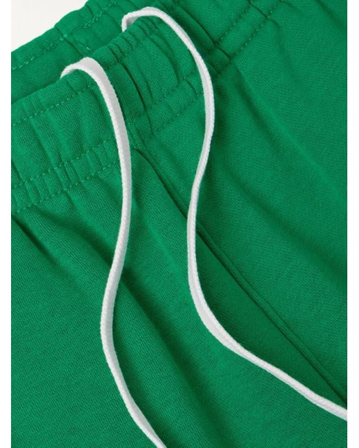 Shorts a gamba dritta in jersey di misto cotone Sportswear Club di Nike in Green da Uomo