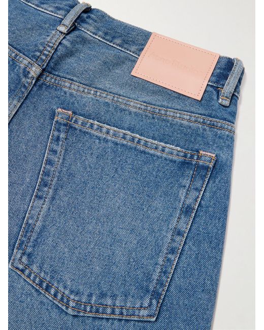 Jeans A Gamba Dritta 2021M di Acne in Blue da Uomo