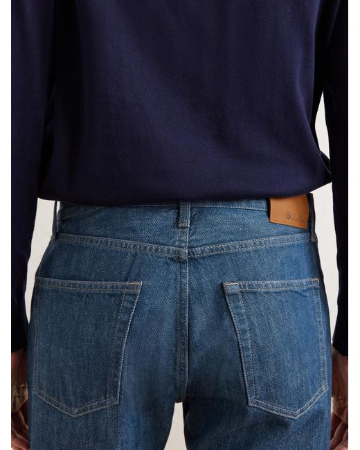 Loro Piana Blue Roan Slim-leg Jeans for men