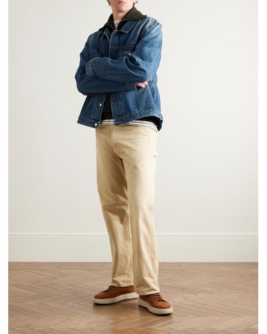 Officine Generale Blue Loick Denim Jacket for men