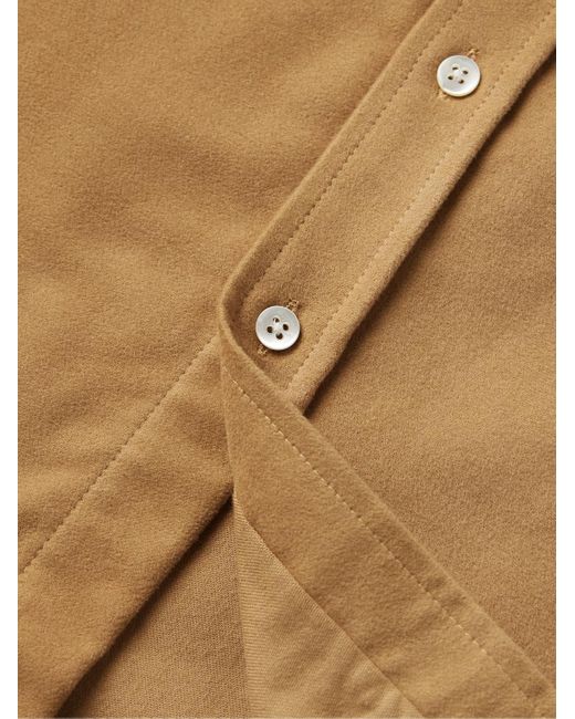 De Bonne Facture Natural Camargue Cotton-moleskin Shirt for men