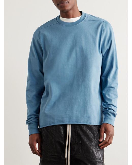 Felpa di Rick Owens in Blue da Uomo