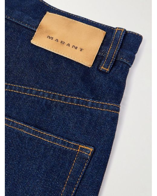 Isabel Marant Blue Jameson Wide-Leg Jeans for men