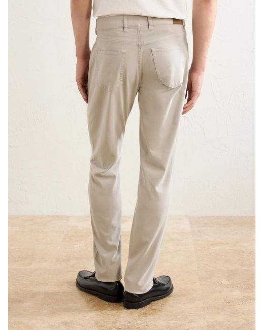 Peter Millar Natural Crown Straight-leg Cotton-canvas Trousers for men