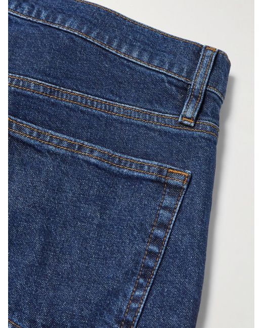 FRAME Blue The Modern Straight-leg Jeans for men