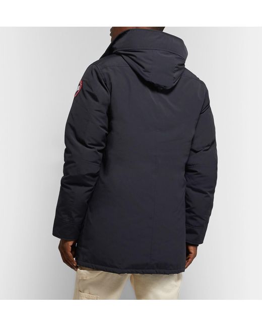 chateau shell hooded down parka