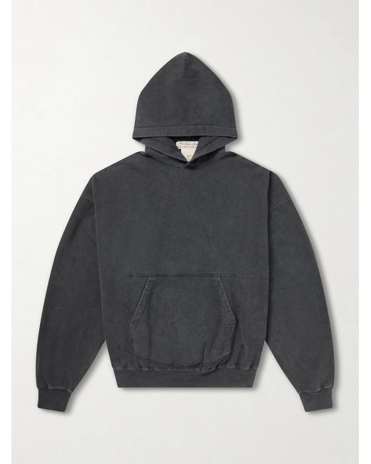 Remi Relief Gray Cotton-jersey Hoodie for men