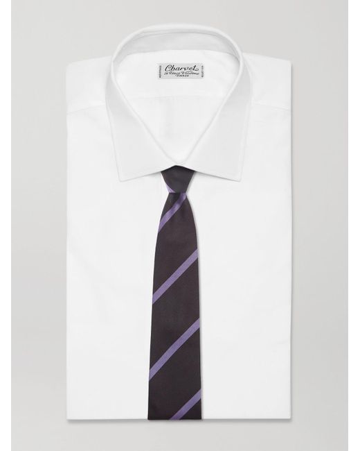 Mr P. Gray 7cm Silk-jacquard Tie for men