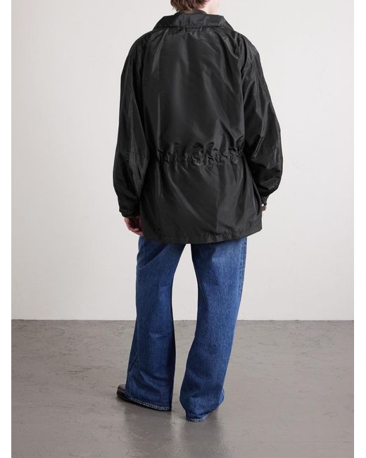 Kaptain Sunshine Black Shell Coat for men