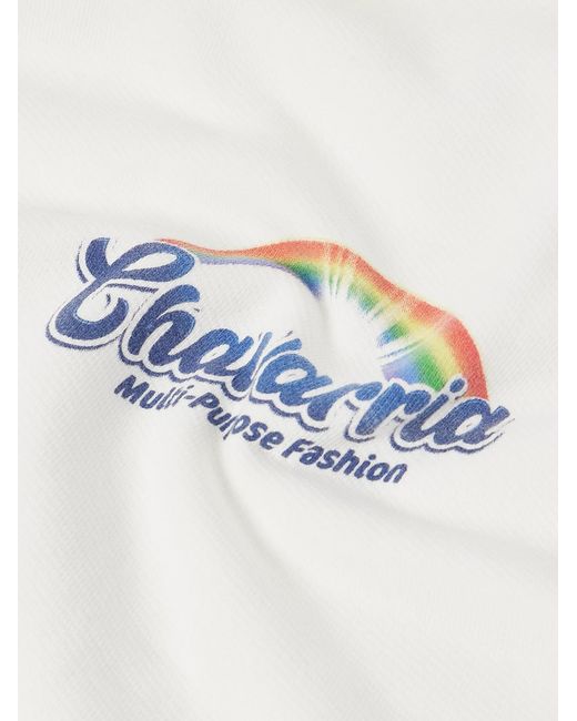 Willy Chavarria Natural Fabuloso Hooligan Oversized Logo-print Cotton-jersey Hoodie for men